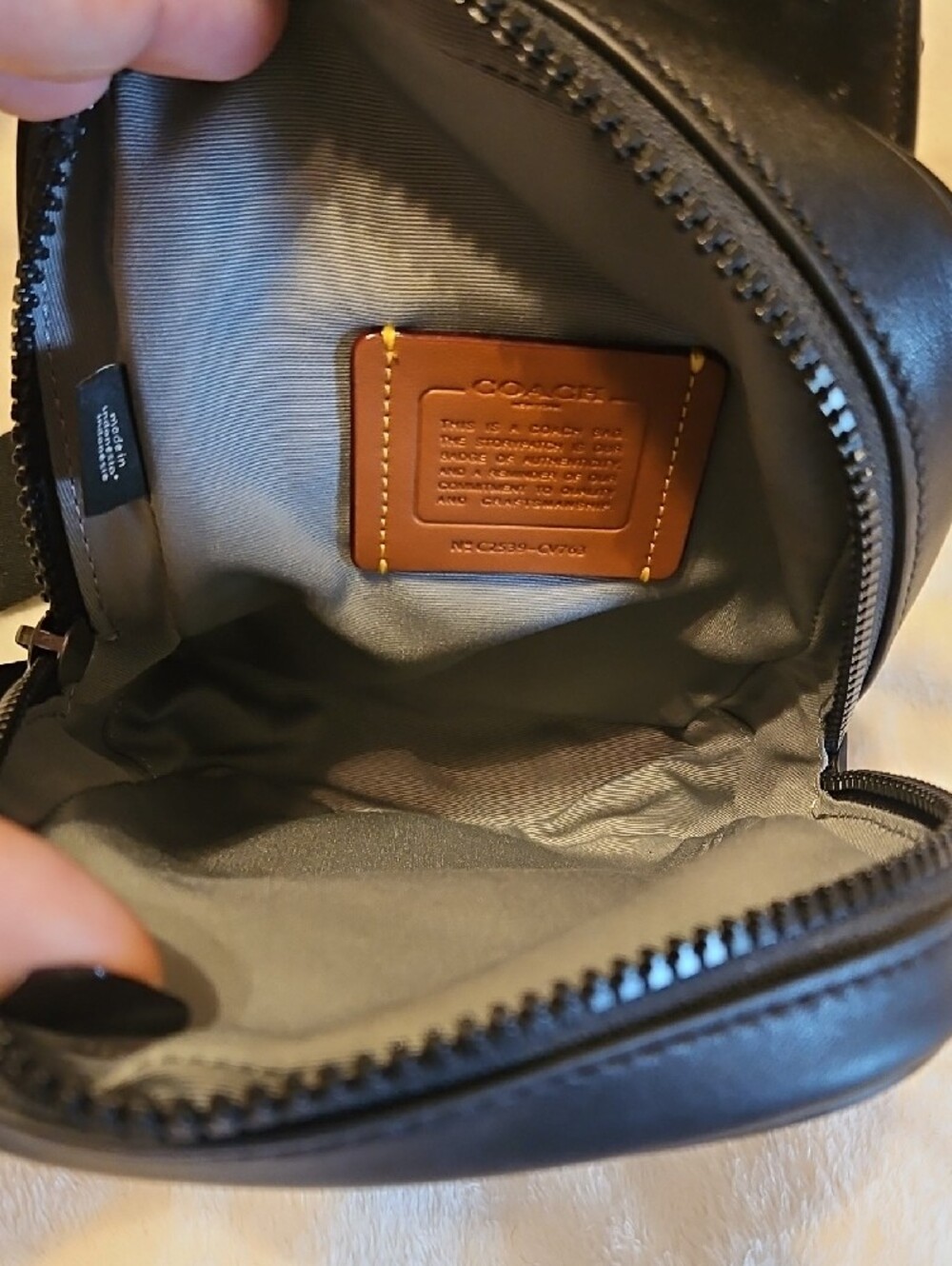 Coach Racer Sling Pack - Picture 8 of 12